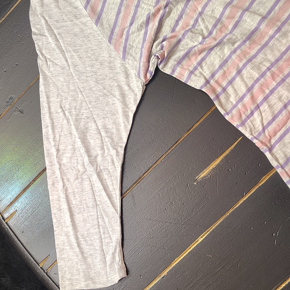 LuLaRoe Randy Multicolor Striped Top - Picture 6 of 13